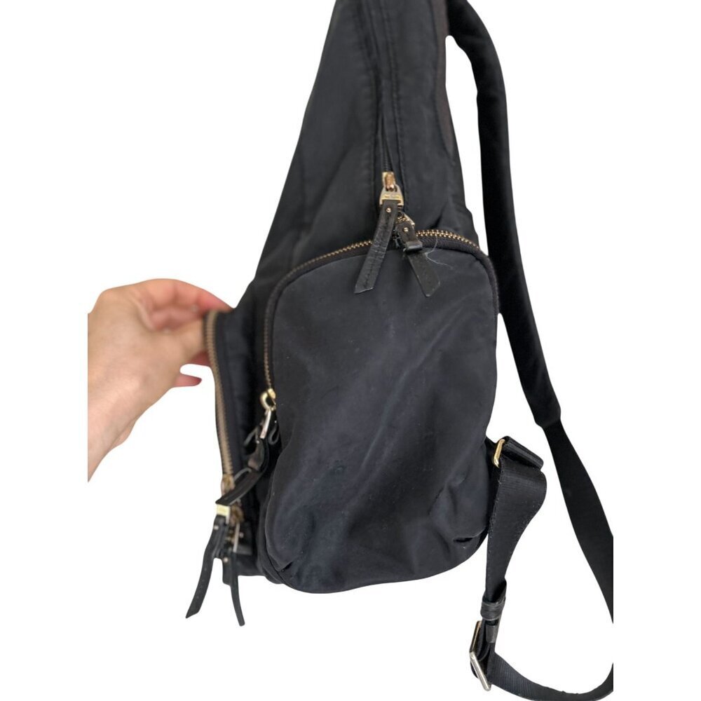 Tumi Black Backpack With Love Patch Wing Embroide… - image 5